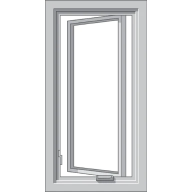 Amarillo Pella Hurricane Shield Series Vinyl Casement Window