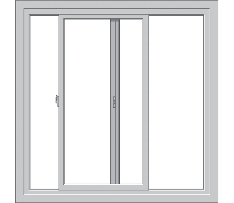 Amarillo Pella Hurricane Shield Series Vinyl Sliding Window