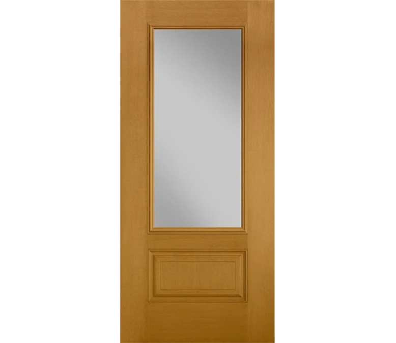 Amarillo Three Quaters light Fiberglass Entry Door